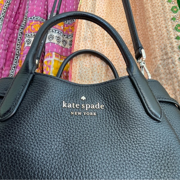 Kate Spade Dumpling Satchel-Black - Picture 3 of 9